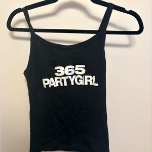 Official Charli XCX 365 Party Girl Tank Top